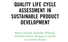 Quality life cycle assessment in sustainable product development