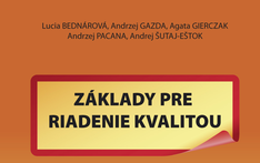 Zakladypre riadenie kvalitou. 