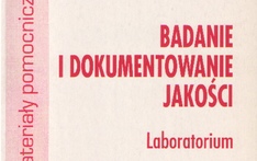 Badanie i dokumentowanie jakosci. Laboratorium. 