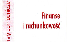 Finanse i rachunkowość. 